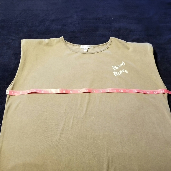 Orange Kiss Women's Good Vibes Short Sleeve Tee Shirt - Picture 4 of 6